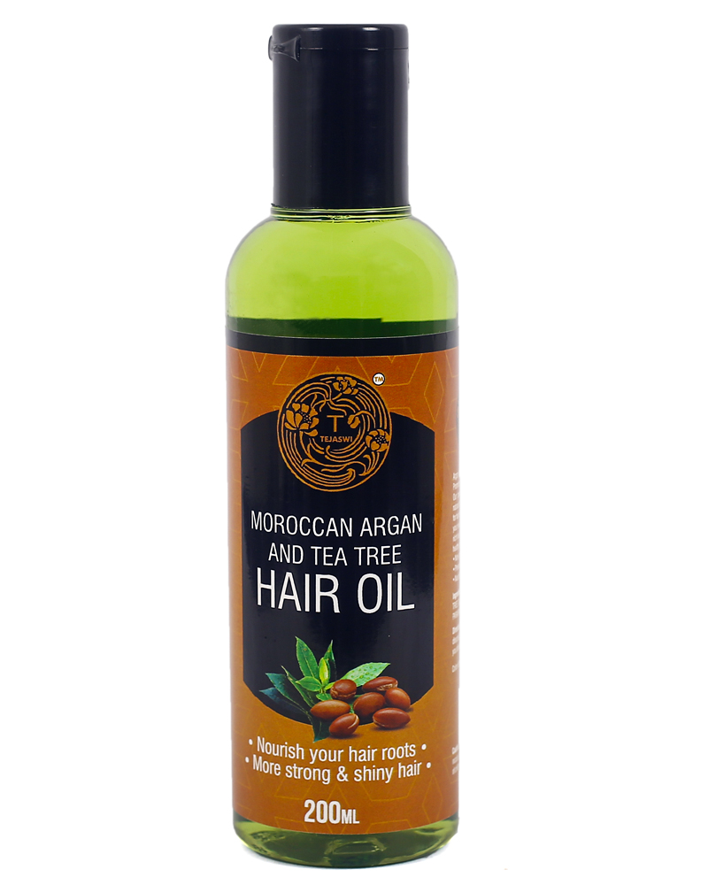 MOROCCAN ARGAN AND TEA TREE HAIR OIL